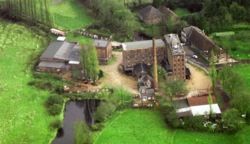 Die Viller-Mühle aus der Vogelperspektive - ein wirklich ganz besonderer Ort am Niederrhein